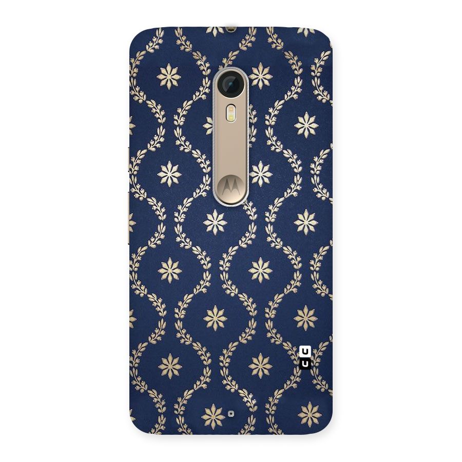 Gorgeous Gold Leaf Pattern Back Case for Motorola Moto X Style