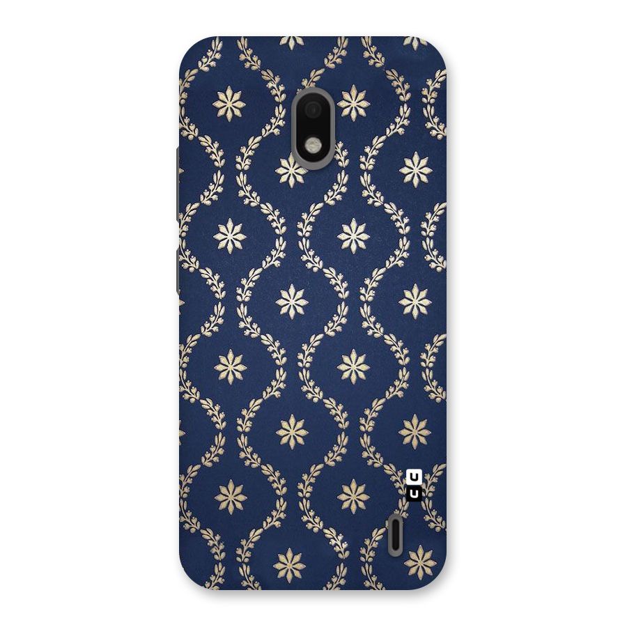 Gorgeous Gold Leaf Pattern Back Case for Nokia 2.2