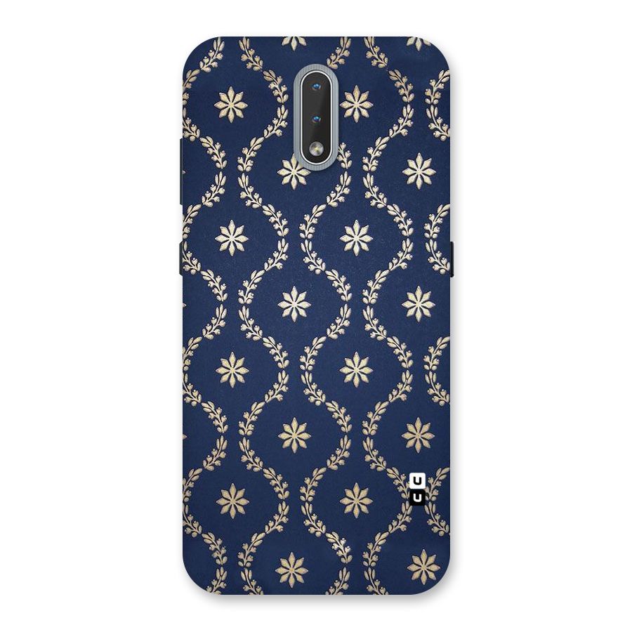 Gorgeous Gold Leaf Pattern Back Case for Nokia 2.3