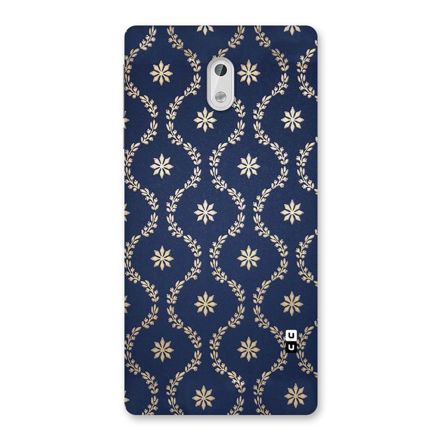 Gorgeous Gold Leaf Pattern Back Case for Nokia 3