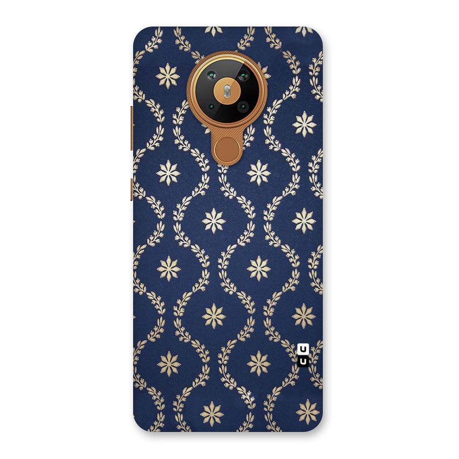 Gorgeous Gold Leaf Pattern Back Case for Nokia 5.3