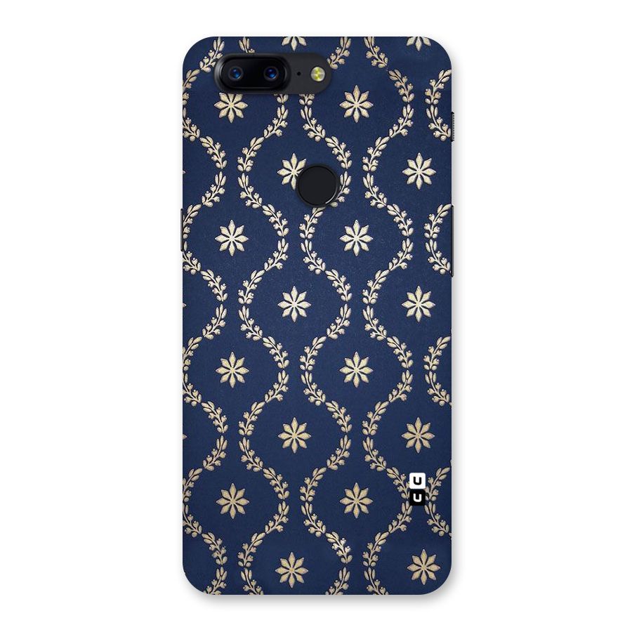 Gorgeous Gold Leaf Pattern Back Case for OnePlus 5T