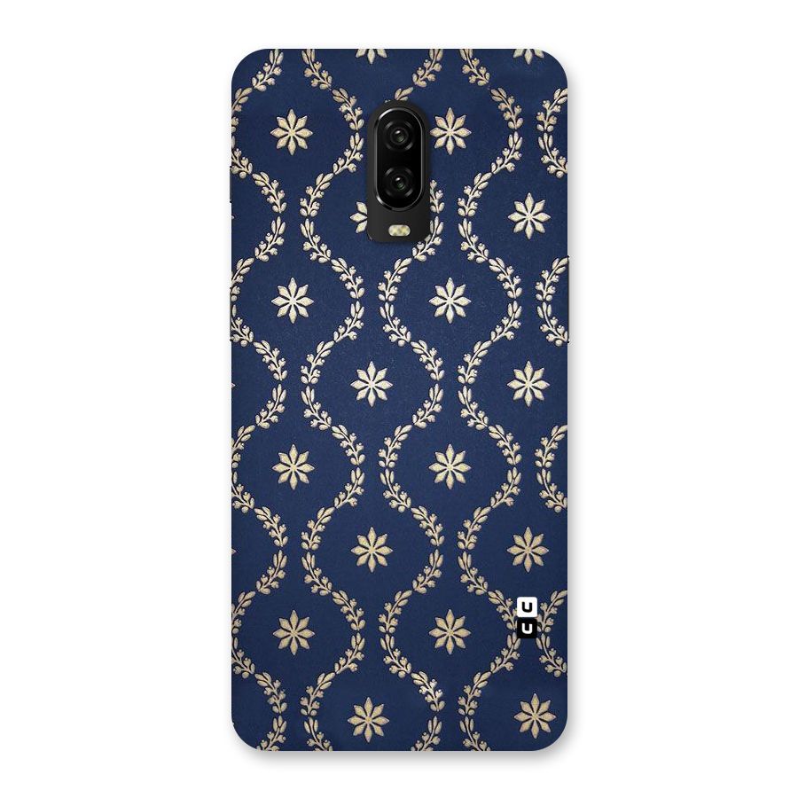 Gorgeous Gold Leaf Pattern Back Case for OnePlus 6T