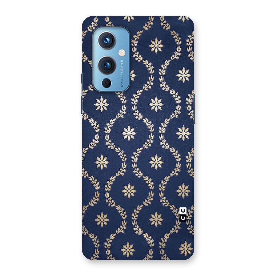 Gorgeous Gold Leaf Pattern Back Case for OnePlus 9