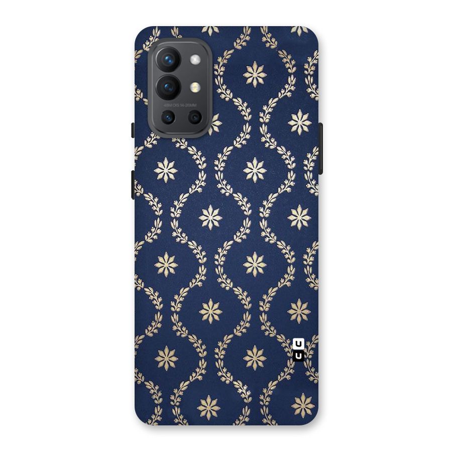 Gorgeous Gold Leaf Pattern Back Case for OnePlus 9R