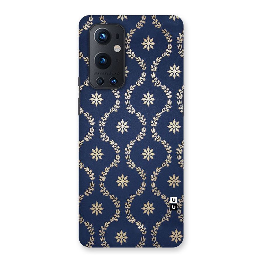 Gorgeous Gold Leaf Pattern Back Case for OnePlus 9 Pro