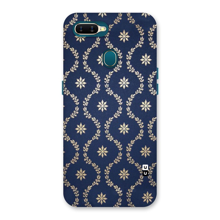 Gorgeous Gold Leaf Pattern Back Case for Oppo A11k