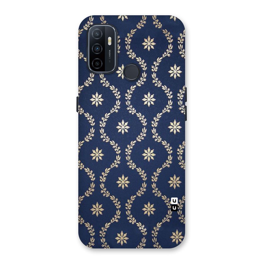 Gorgeous Gold Leaf Pattern Back Case for Oppo A32