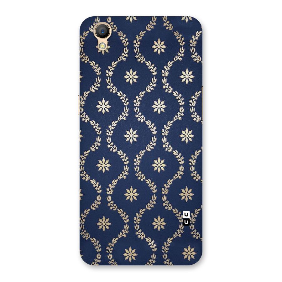 Gorgeous Gold Leaf Pattern Back Case for Oppo A37