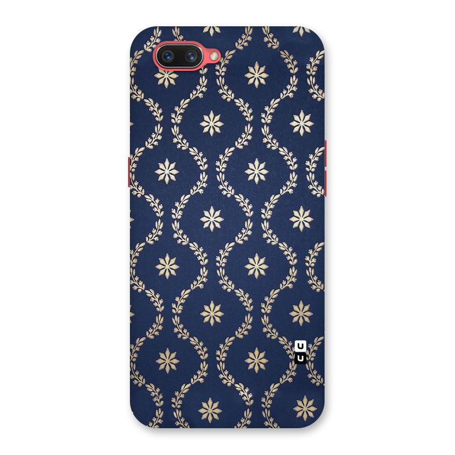 Gorgeous Gold Leaf Pattern Back Case for Oppo A3s