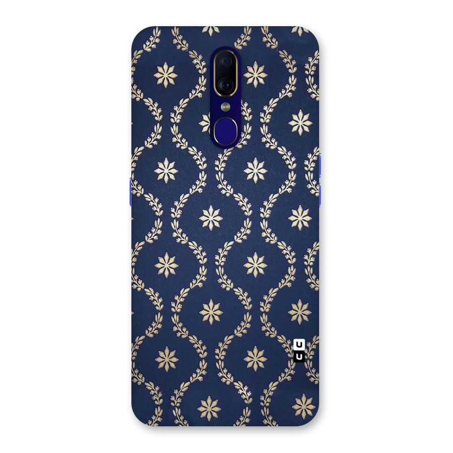 Gorgeous Gold Leaf Pattern Back Case for Oppo A9