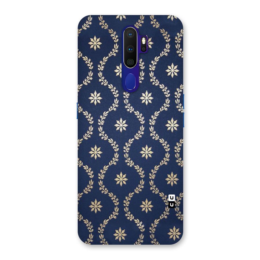 Gorgeous Gold Leaf Pattern Back Case for Oppo A9 (2020)