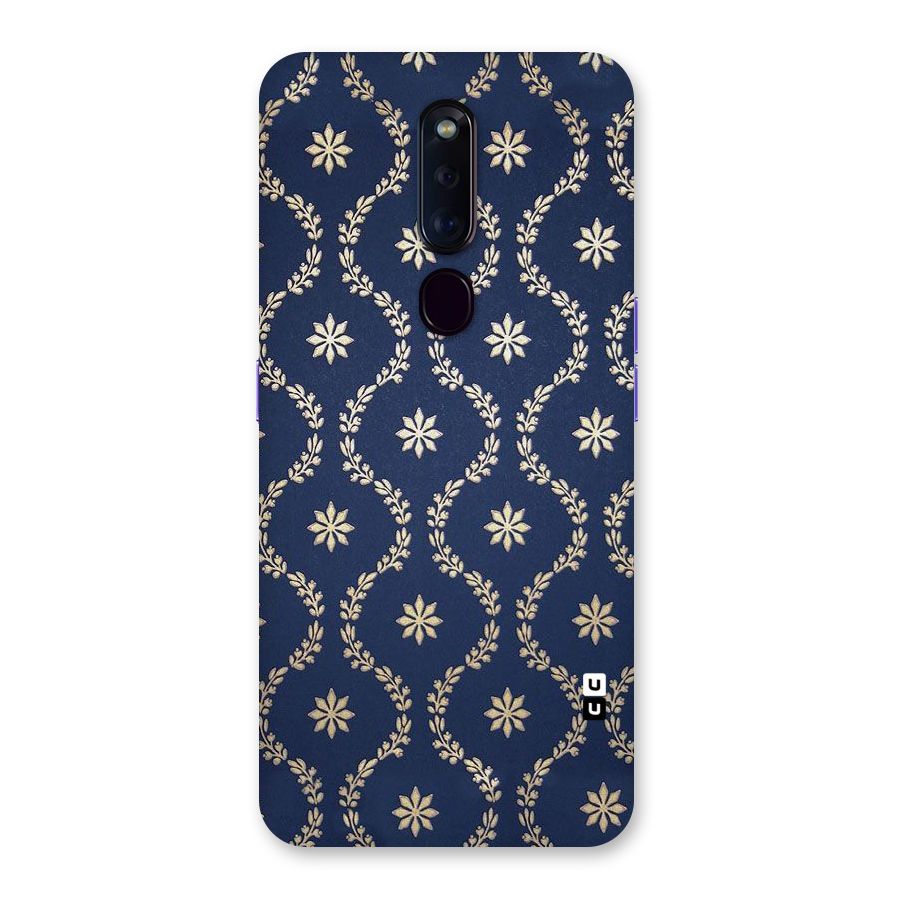 Gorgeous Gold Leaf Pattern Back Case for Oppo F11 Pro