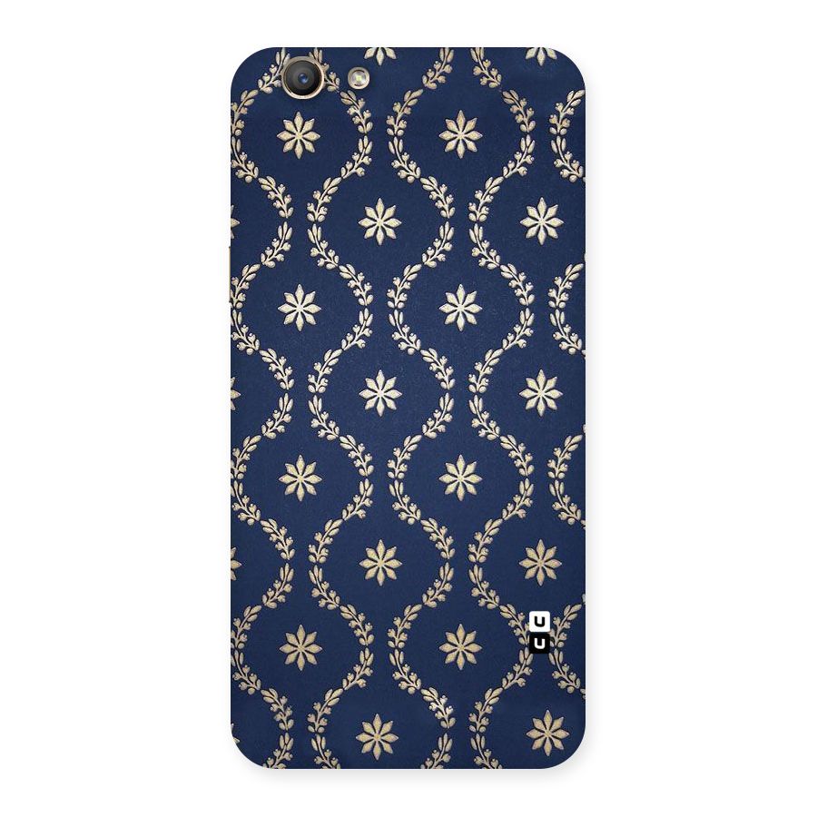 Gorgeous Gold Leaf Pattern Back Case for Oppo F1s
