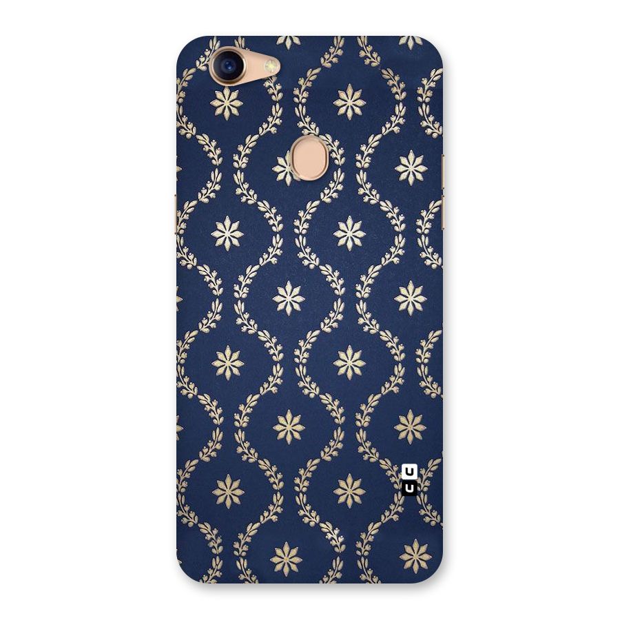 Gorgeous Gold Leaf Pattern Back Case for Oppo F5