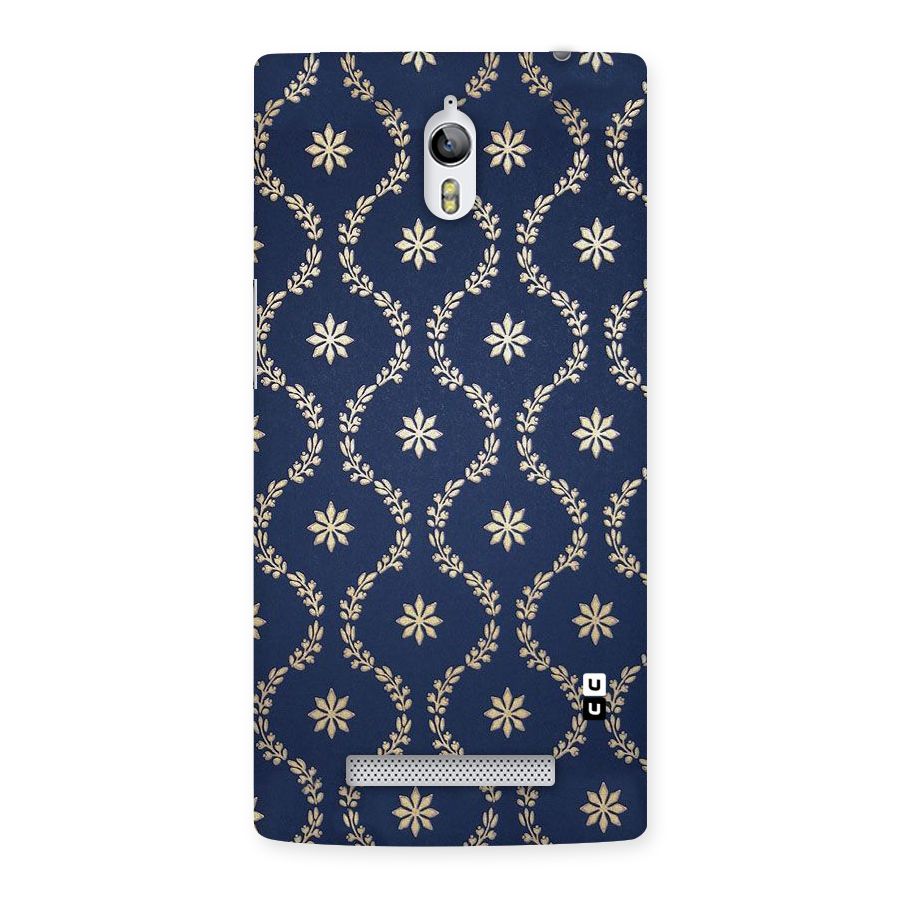 Gorgeous Gold Leaf Pattern Back Case for Oppo Find 7