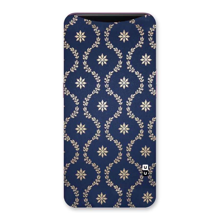 Gorgeous Gold Leaf Pattern Back Case for Oppo Find X