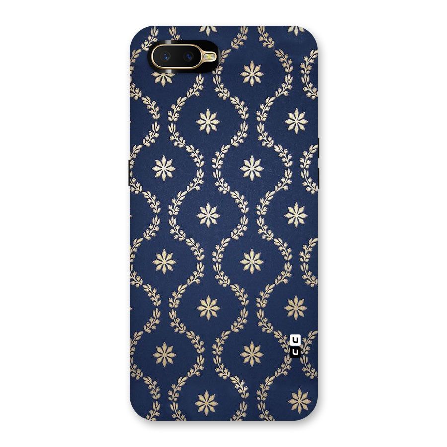 Gorgeous Gold Leaf Pattern Back Case for Oppo K1