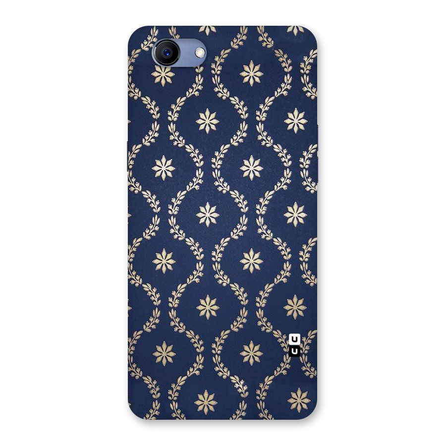Gorgeous Gold Leaf Pattern Back Case for Oppo Realme 1