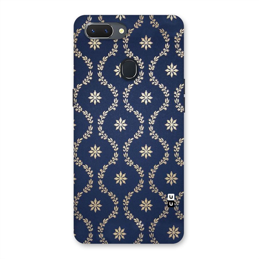 Gorgeous Gold Leaf Pattern Back Case for Oppo Realme 2