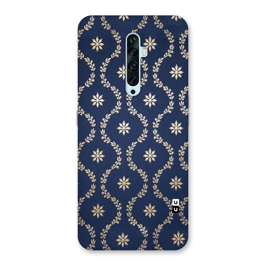 Gorgeous Gold Leaf Pattern Back Case for Oppo Reno2 Z