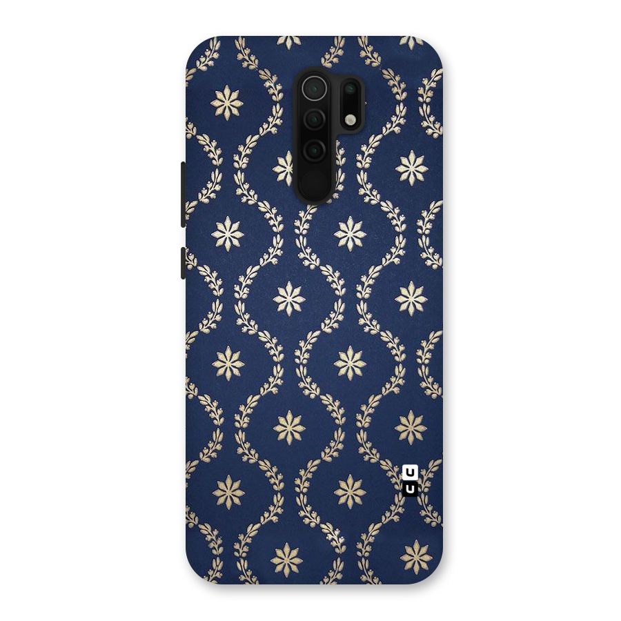 Gorgeous Gold Leaf Pattern Back Case for Poco M2