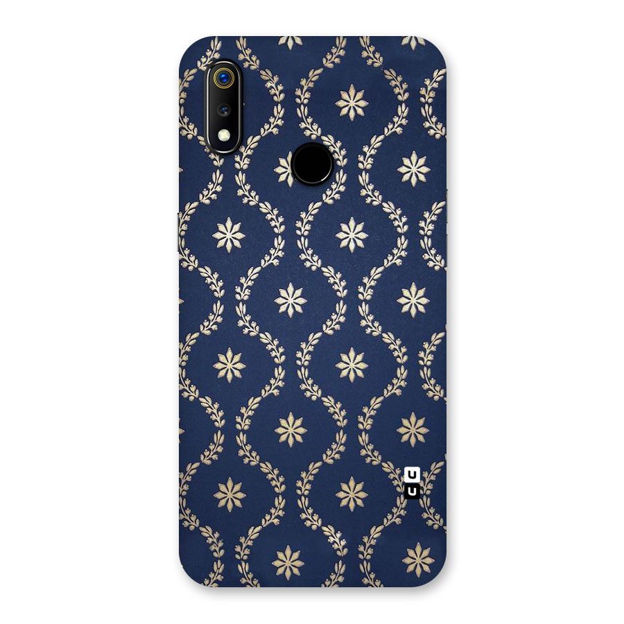Gorgeous Gold Leaf Pattern Back Case for Realme 3