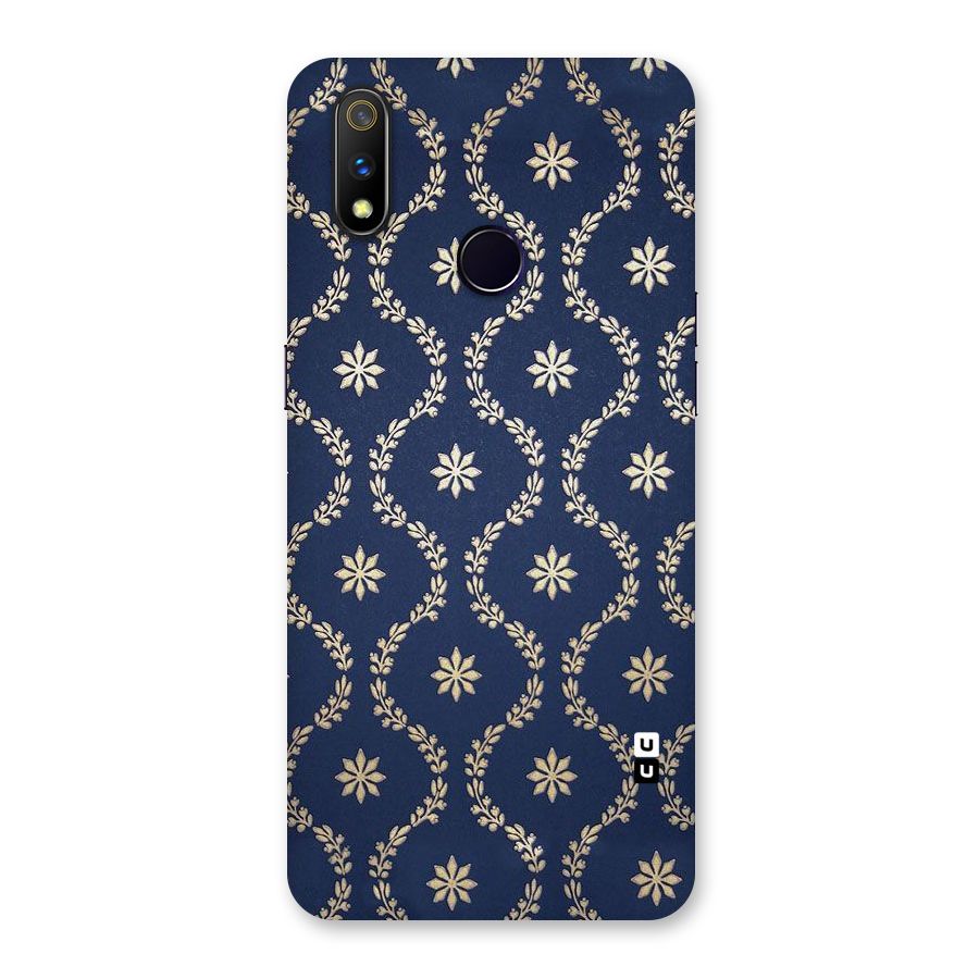Gorgeous Gold Leaf Pattern Back Case for Realme 3 Pro