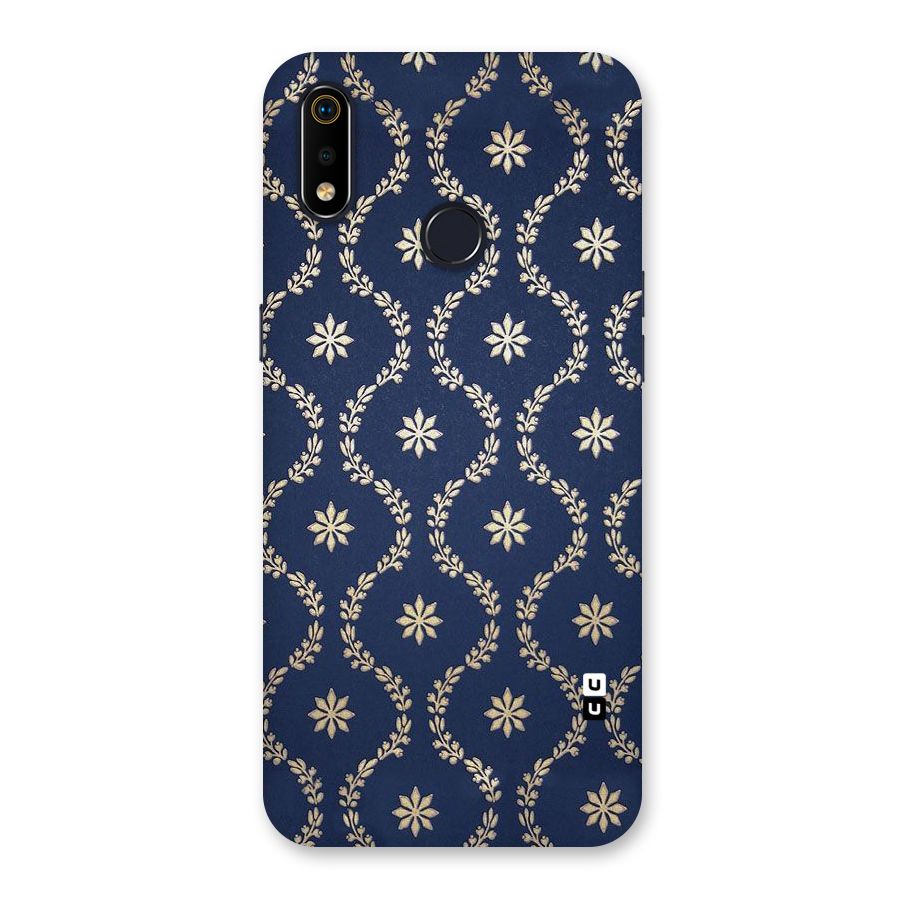 Gorgeous Gold Leaf Pattern Back Case for Realme 3i