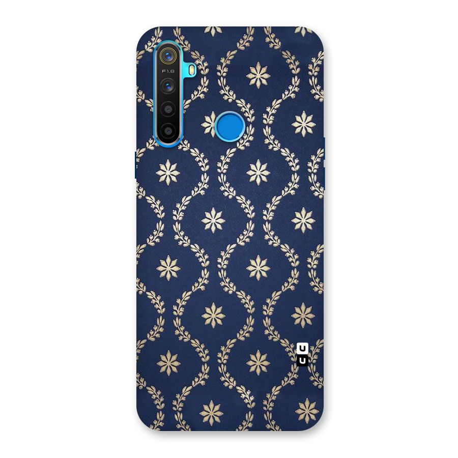 Gorgeous Gold Leaf Pattern Back Case for Realme 5