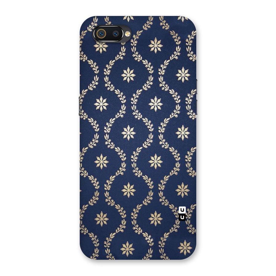 Gorgeous Gold Leaf Pattern Back Case for Realme C2