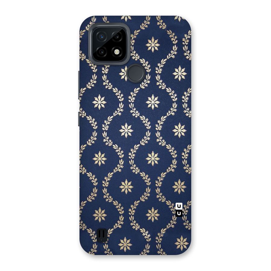 Gorgeous Gold Leaf Pattern Back Case for Realme C21