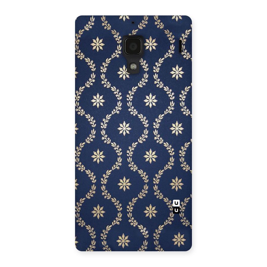 Gorgeous Gold Leaf Pattern Back Case for Redmi 1S