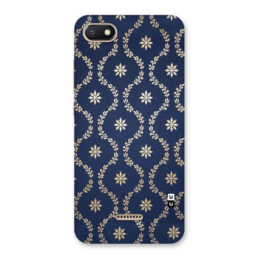 Gorgeous Gold Leaf Pattern Back Case for Redmi 6A