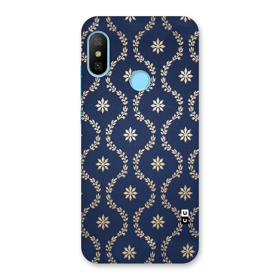 Gorgeous Gold Leaf Pattern Back Case for Redmi 6 Pro