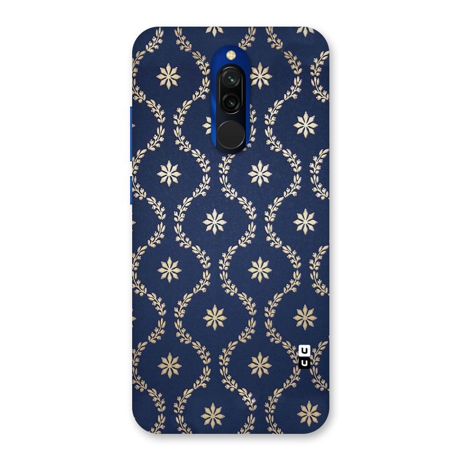 Gorgeous Gold Leaf Pattern Back Case for Redmi 8