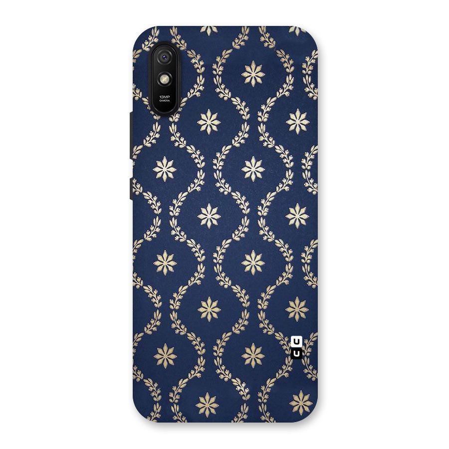 Gorgeous Gold Leaf Pattern Back Case for Redmi 9A