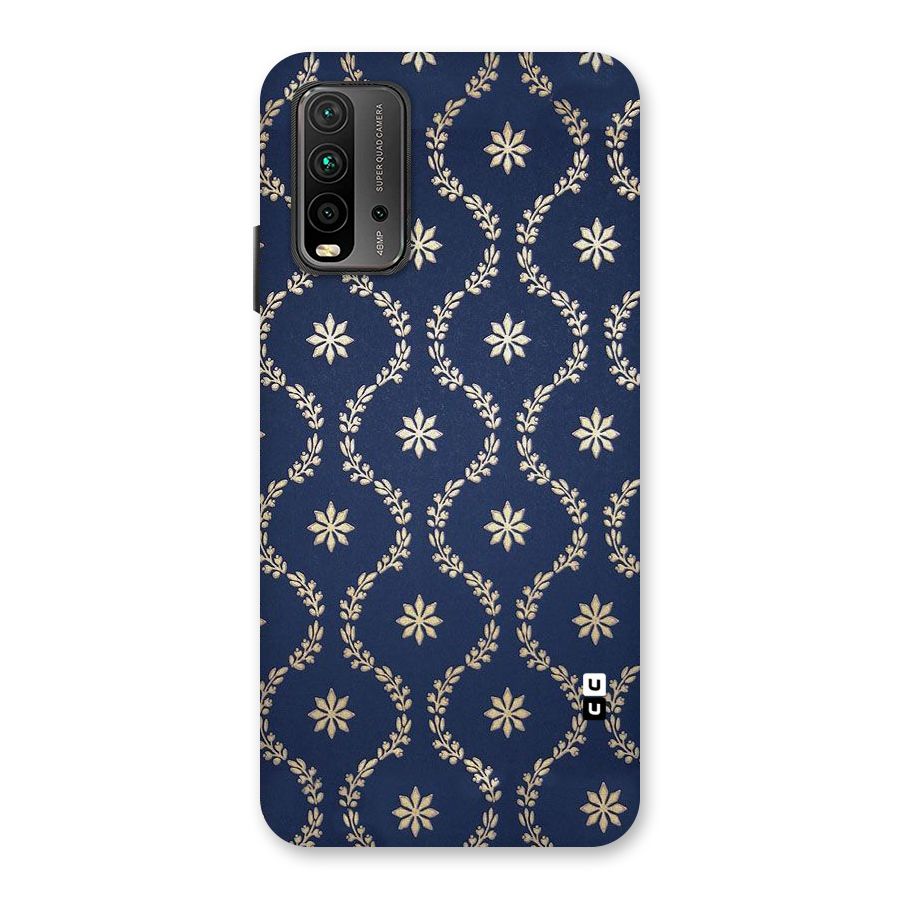 Gorgeous Gold Leaf Pattern Back Case for Redmi 9 Power