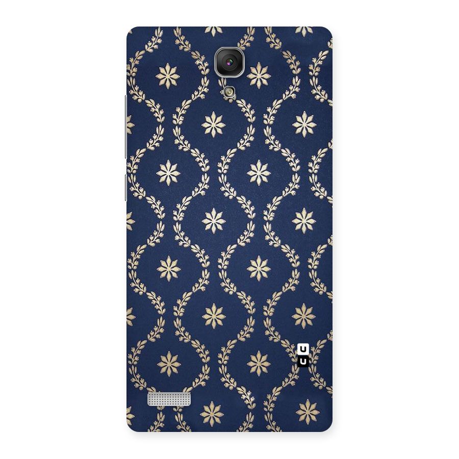 Gorgeous Gold Leaf Pattern Back Case for Redmi Note Prime