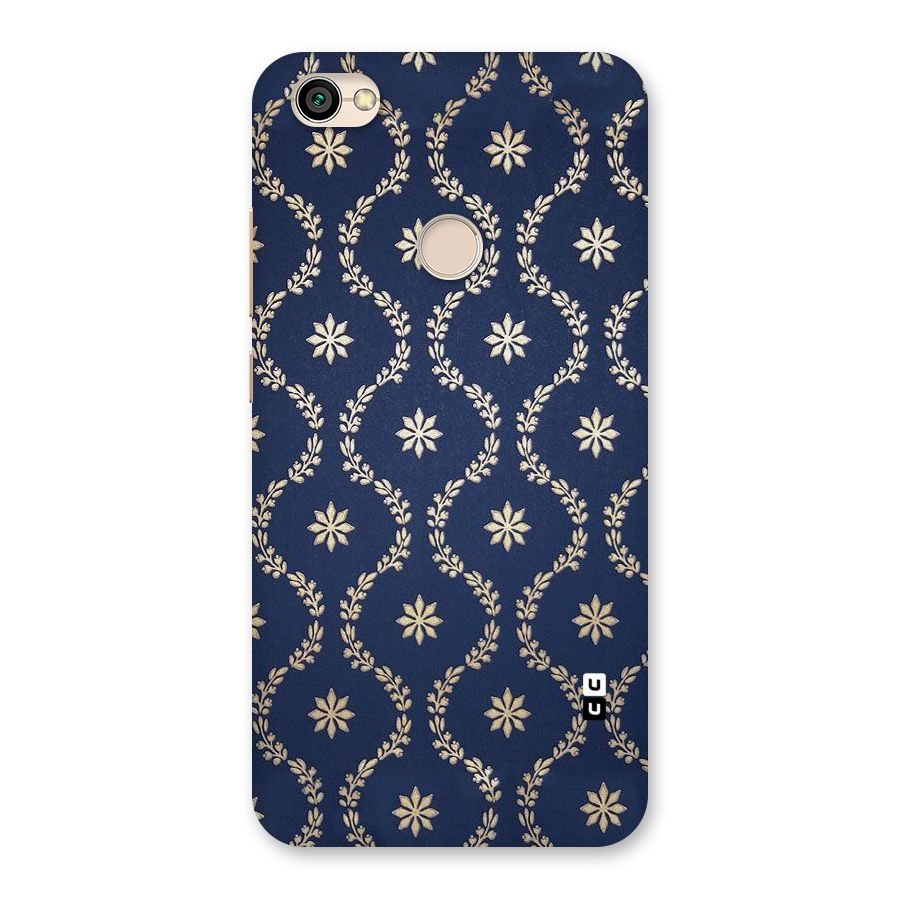 Gorgeous Gold Leaf Pattern Back Case for Redmi Y1 2017