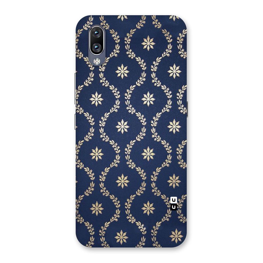 Gorgeous Gold Leaf Pattern Back Case for Vivo NEX