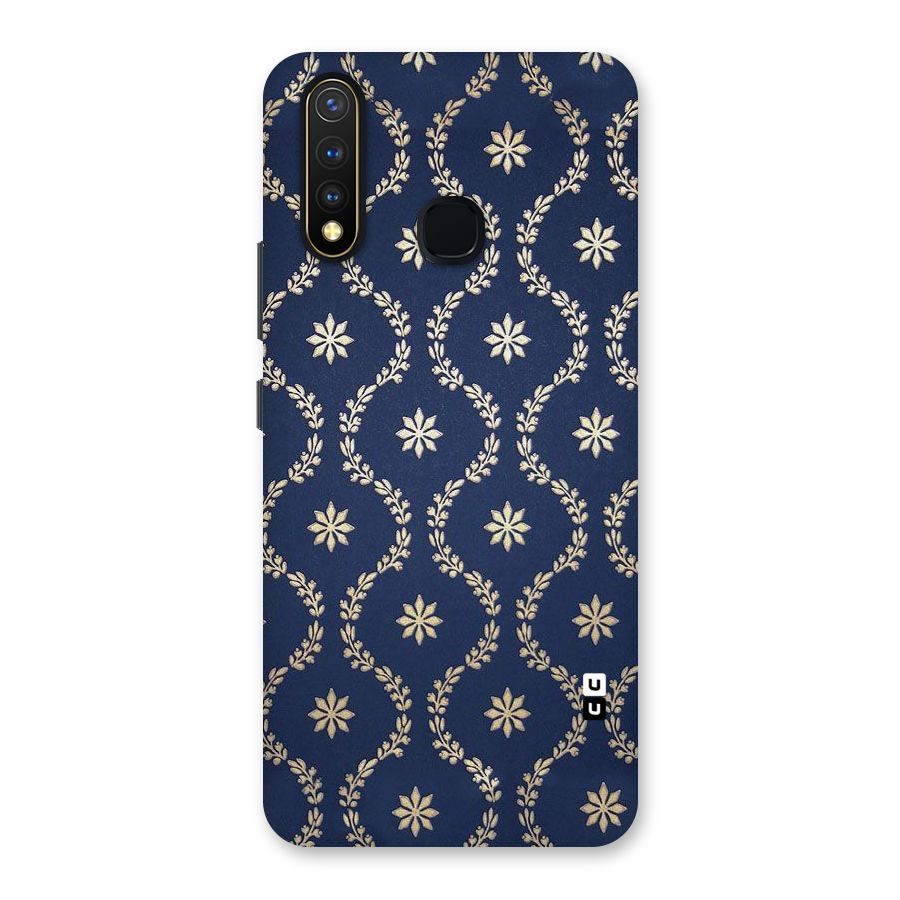 Gorgeous Gold Leaf Pattern Back Case for Vivo U20