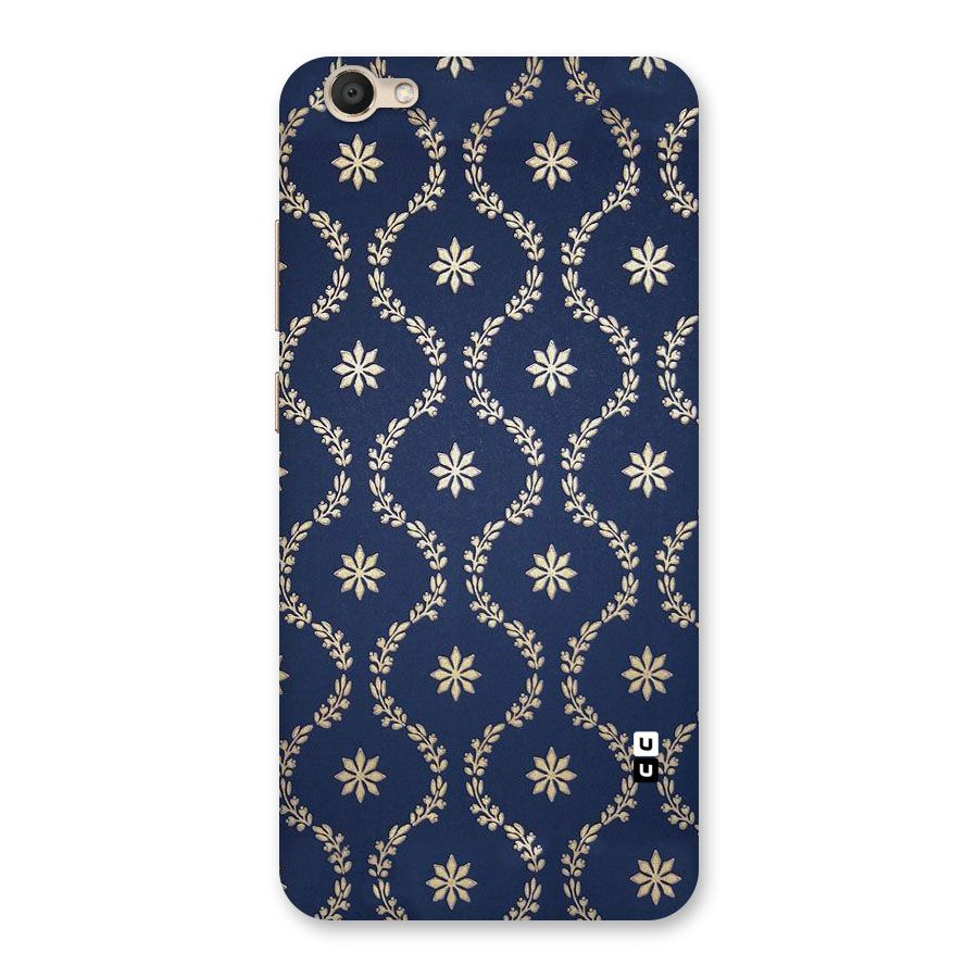 Gorgeous Gold Leaf Pattern Back Case for Vivo V5