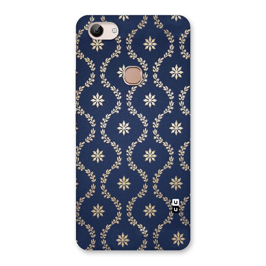 Gorgeous Gold Leaf Pattern Back Case for Vivo Y83