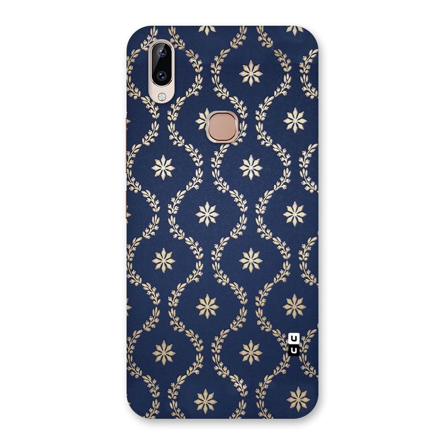 Gorgeous Gold Leaf Pattern Back Case for Vivo Y83 Pro