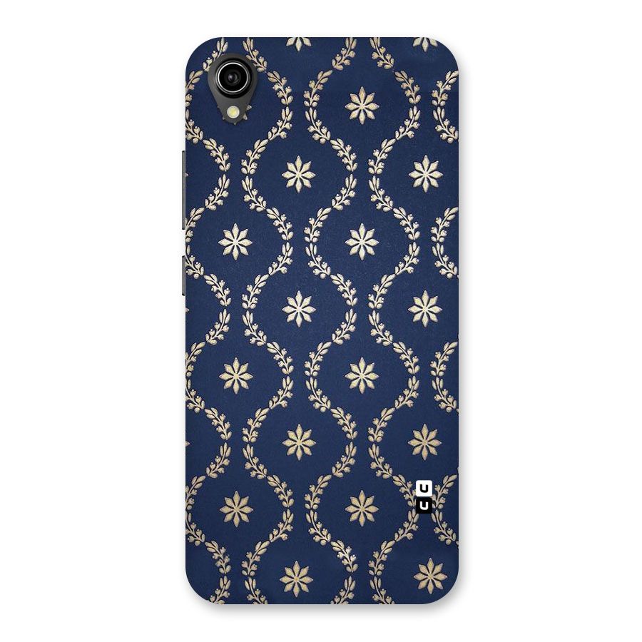 Gorgeous Gold Leaf Pattern Back Case for Vivo Y90