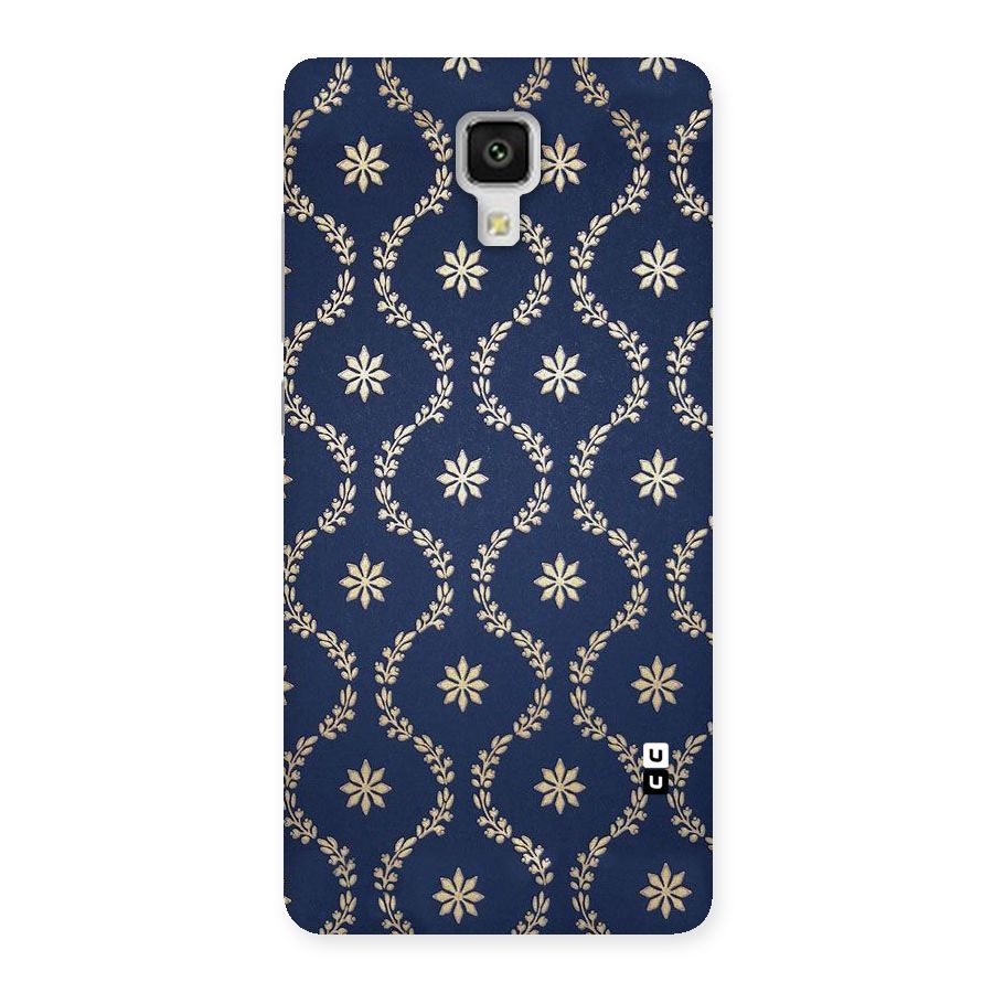 Gorgeous Gold Leaf Pattern Back Case for Xiaomi Mi 4