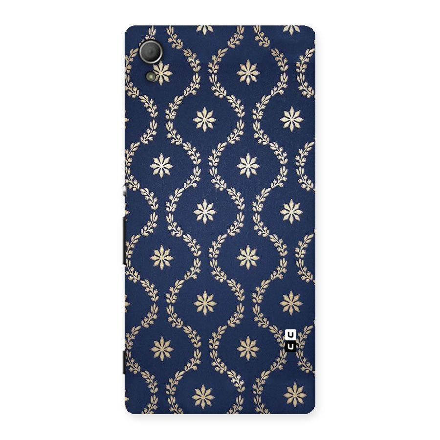 Gorgeous Gold Leaf Pattern Back Case for Xperia Z3 Plus