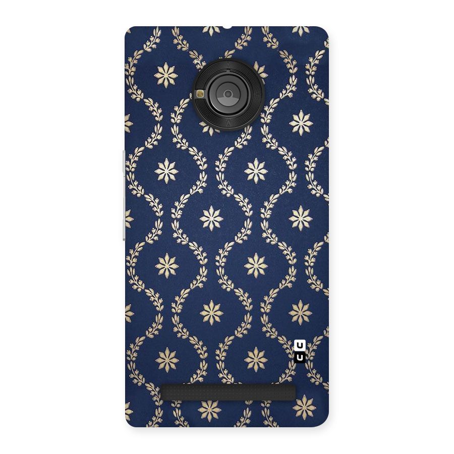 Gorgeous Gold Leaf Pattern Back Case for Yu Yuphoria