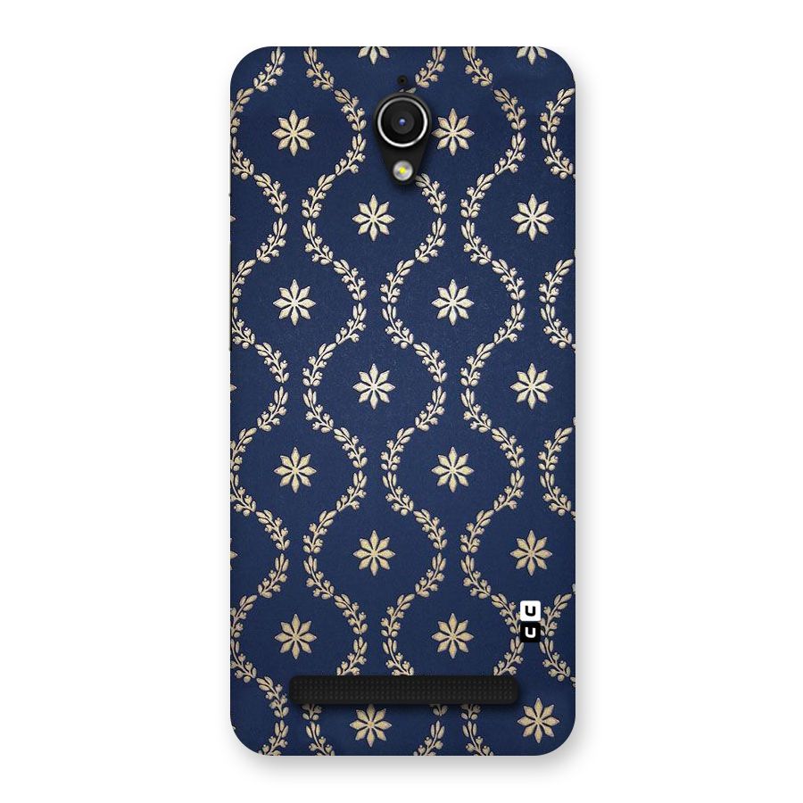 Gorgeous Gold Leaf Pattern Back Case for Zenfone Go